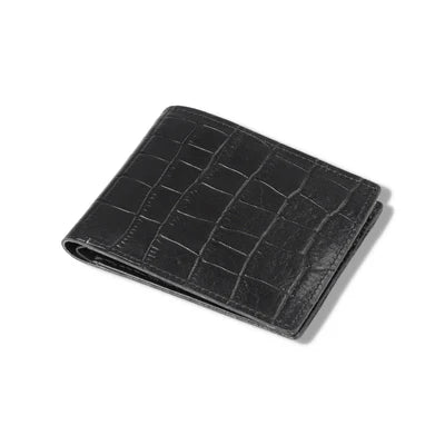 Black Leather Wallet for Men